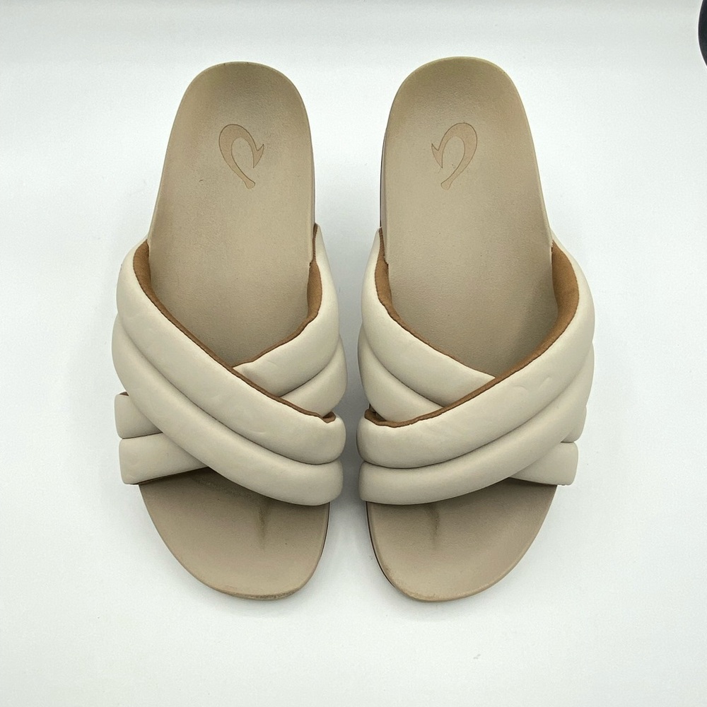 OLUKAI Cloudy Hila Beach Sandals Women’s Size 8
